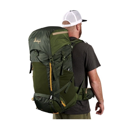 Slumberjack Dallas Divide 65 Liter Green Backpacking Backpack - Picture 1 of 13